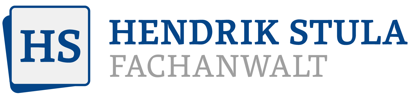 Fachanwalt Hendrik Stula Berlin Logo